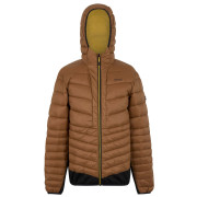 Herrenjacke Regatta Hooded Leedre Hybrid braun NutBrwn/Blk