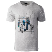 Herren-T-Shirt Hi-Tec Nerod grau LightGrayMelange
