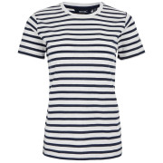 Damen-T-Shirt Regatta Bayletta SS Tee weiß/blau Wht/NvyStrpe