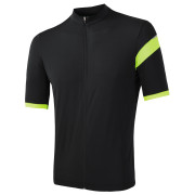 Herren Radtrikot Sensor Cyklo Classic schwarz Black/ReflexYellow