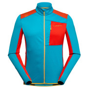 Herrenjacke La Sportiva True North Jkt M 2024 blau/rot Tropic Blue/Cherry Tomato