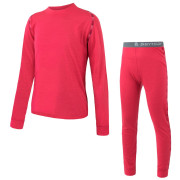 Kinder-Funktionsunterwäsche Sensor Merino Air Set triko+spodky 2022 rosa Magenta