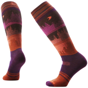 Ski-Socken Smartwool W Snowboard Full Cushion Twilight lila/orange PURPLE IRIS