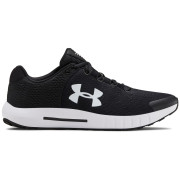 Herren Laufschuhe Under Armour Micro G Pursuit BP schwarz/weiß Black/White/White