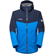 Herrenjacke Mammut Convey Tour HS Hooded Jacket Men 2023 blau/hellblau ice-marine-c 50559
