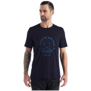 Herren-T-Shirt Icebreaker Men Tech Lite II SS Tee Canopy Camper