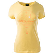 Damen-T-Shirt Hi-Tec Lady Wilma kr. rukáv gelb PaleBanana
