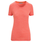 Damen-T-Shirt Icebreaker Women Sphere II SS Tee orange Vibrant Earth Heather