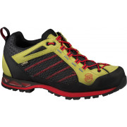 Damenschuhe Hanwag Makra Low Lady GTX gelb/schwarz /Kiwi