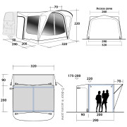 Vorzelt Outwell Parkville 200SA (2022)