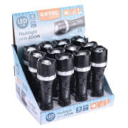 Leuchte Extol 40lm, ZOOM, 1W LED, ABS-Kunststoff