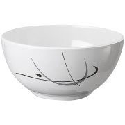Schüssel Brunner Bowl ø 15 cm weiß/schwarz Serenade
