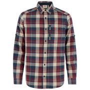 Herrenhemd Fjällräven Fjällglim Regular Shirt M dunkelblau Dark Navy-Maroon