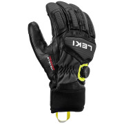 Skihandschuh Leki Griffin Tune 3D Boa schwarz black-graphite-ice lemon