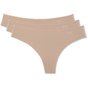 Damenhöschen Under Armour PS Thong 3 Pack beige Nude / Nude / Nude