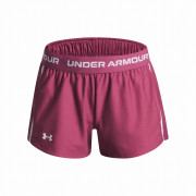 Kindershorts Under Armour G Tech Play Up Short-RED dunkelrosa/rosa Red