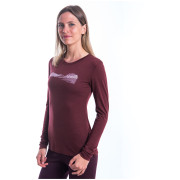 Damen-T-Shirt Sensor Merino Air Pt Hills dl.rukáv