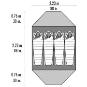 Wanderzelt MSR Elixir 4
