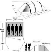 Zelt Outwell Earth 4 (2021)