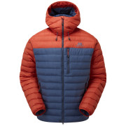 Herrenjacke Mountain Equipment Earthrise Hooded Jacket rot/blau Dusk/RedRock