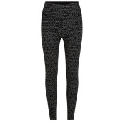 Damen-Funktionsunterhose Icebreaker Women M 260 Tech Vrtx H R Leg AlpGeo schwarz/weiß Black/Snow/J