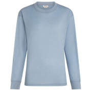 Damen-Funktionsshirt Icebreaker Women Mer 150 Tech Lite LS Relaxed Tee hellblau Zinc Blue