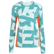 Damen-Funktionsshirt Adidas Multi Syn Ls Wa grün/orange