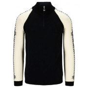 Herrenpullover Dale of Norway Geilo Masc Sweater schwarz/weiß Black Offwhite