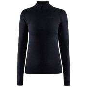 Damen-Funktionsshirt Craft Core Dry Active Comfort Zip schwarz Black