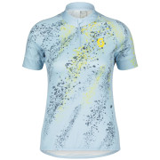 Radtrikot Scott W's Endurance 30 SS hellblau glace blue/sun yellow