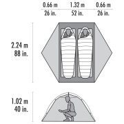 Ultraleichtes Zelt MSR Hubba Hubba HD 2