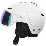 Skihelm Salomon Icon Lt Visor weiß White(PantoneBrightWhite)