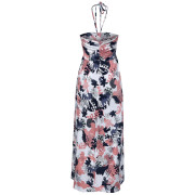Damenkleid Rafiki Santana (2021) weiß/rosa/blau Asante