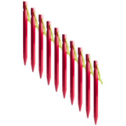 Zeltstifte Warg ALU Premium 10 pcs rot