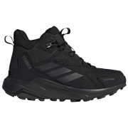 Damen Wanderschuhe Adidas Terrex Anylander Leather Mid Climaproof schwarz Cblack/Carbon/Grefou