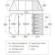 Zelt Vango Orava 600 XL