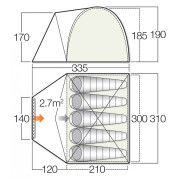 Zelt Vango Berkeley 500