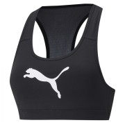 Sport-BH Puma Mid Impact 4Keeps Graphic Bra PM schwarz/weiß black