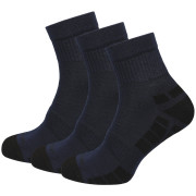 Socken MOOA Silver Bamboo Mid 3-pack blau/schwarz Blue/Black
