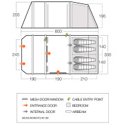 Aufblaszelt Vango Joro Air 450