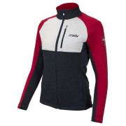 Damen Funktions-Sweatshirt Swix Infinity blau/rot/weiß Dark Navy/Swix Red