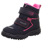 Kinder Winterschuhe Superfit Husky Blau/Pink blau/rosa Blau/Pink