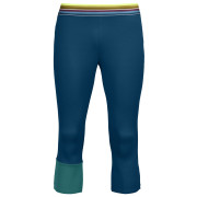 Herreunterhose Ortovox Fleece Light Short Pants blau petrol blue