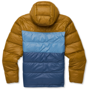 Herren-Daunenjacke Cotopaxi M'S Fuego Max Down Hooded Jacket gelb/blau Bronze and Deep Sea