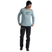 Herren-T-Shirt Ortovox 150 Cool Mtn Silhouette Ls Men's