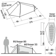 Ultraleichtes Zelt Robens Arrow Head 1