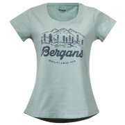 Damen-T-Shirt Bergans Classic V2 W Tee hellblau Misty Forest