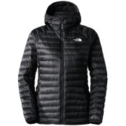 Damenjacke The North Face W Bettaforca Lt Down Hoodie schwarz/weiß Tnf Black/Tnf Black