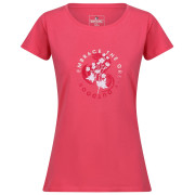 Damen-T-Shirt Regatta Wmns Breezed III rot Fruit Dove