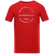 Herren-T-Shirt Alpine Pro Allon rot dk. Red